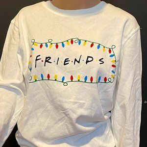NWT Warner Brothers Juniors Friends Crewneck Sweat
